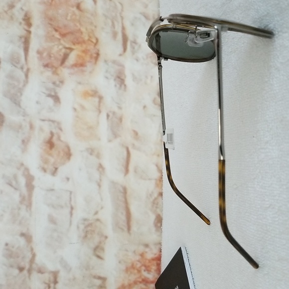 Dolce&Gabbana Men's Metal Double-Bridge Round Aviator Sunglasses - Picture 5 of 12